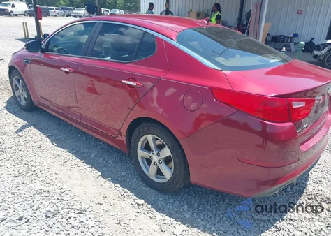2014 Kia Optima Lx from USA, damaged, VIN 5XXGM4A79EG271120